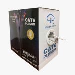 1000ft Cat6 Bulk UTP Ethernet Cable Solid copper Conductor - Plenum CMP Rated