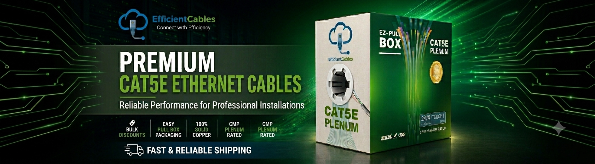 Order Online Bulk Ethernet Cables | Efficient Cables